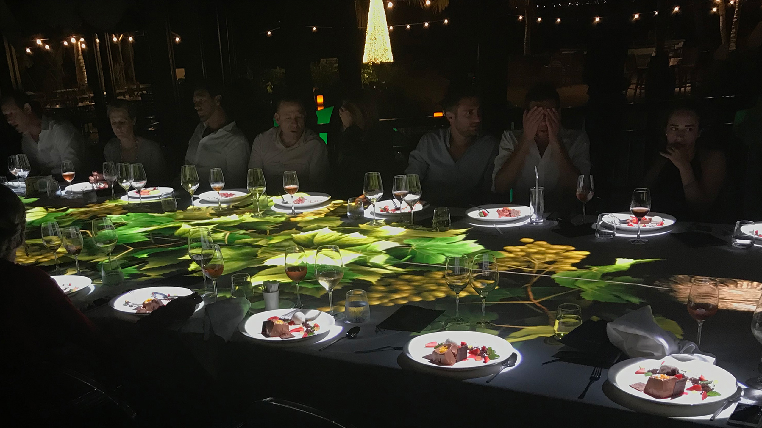 Dom Perignon table projections for LVMH